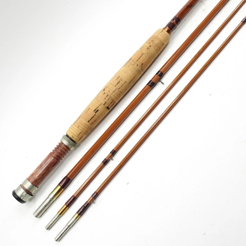 Удилище нахлыстовое бамбуковое Heddon No10. 9'. 2 3/4F. С трубкой и носком. - Изображение 4 из 4