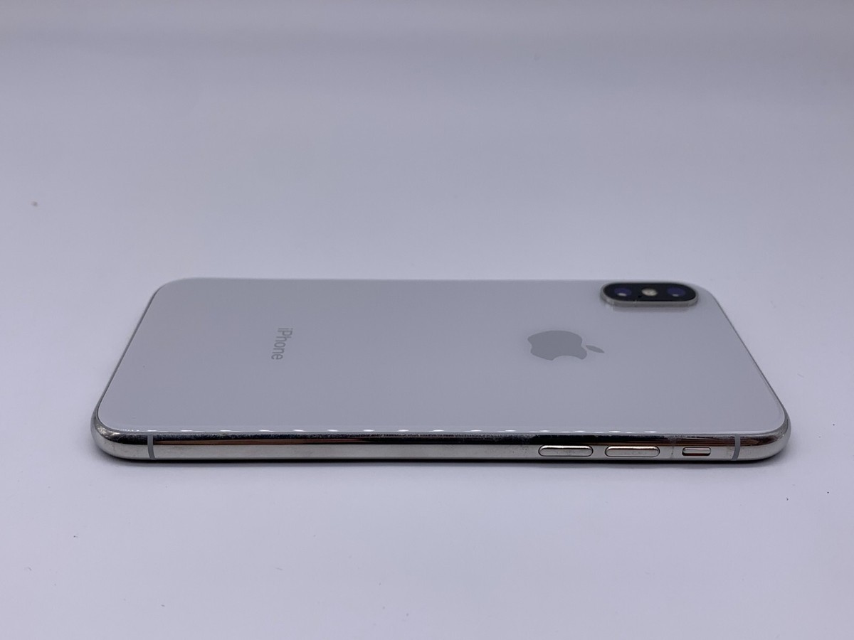 Apple iPhone X - 256GB - Silver - Unlocked - battery health