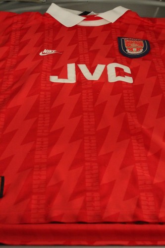 Arsenal Home Shirt 1994/96 BERGKAMP #10 (XXL) - Picture 7 of 10