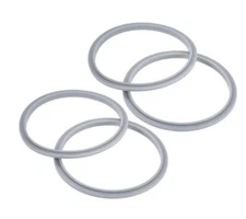 4 Pack Gasket Rubber Seal Ring with Lip Replacement for Nutribullet, Rubber Ring