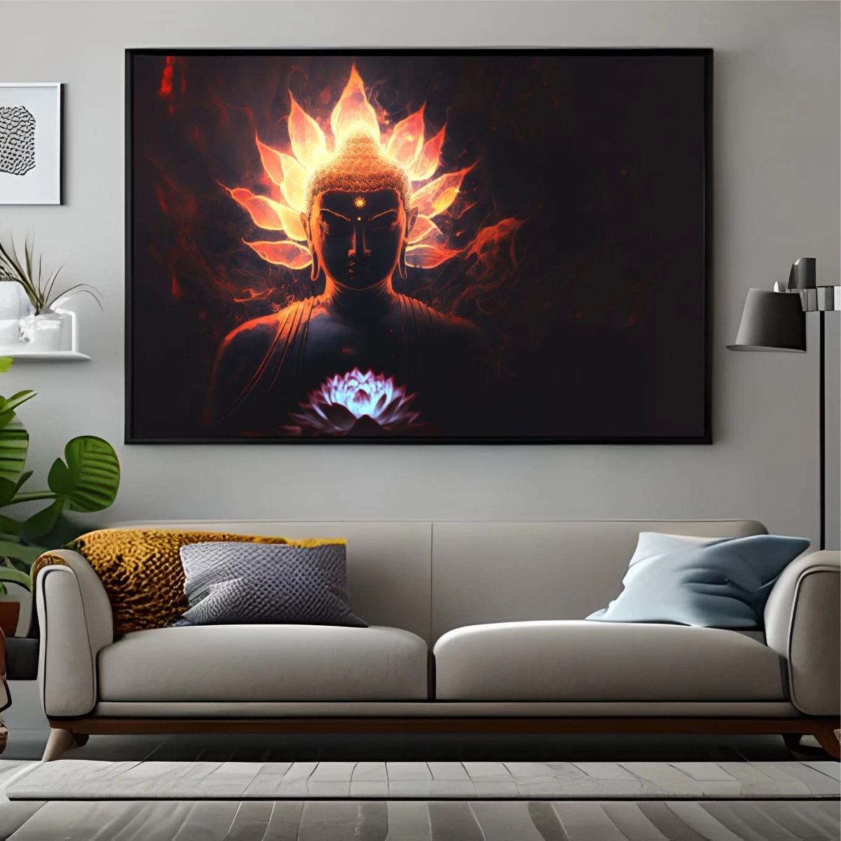 BOUDDHA BUDDHA PEACE Giant Poster Home Deco Salon 252cmX150
