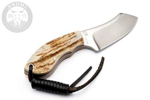 Boker VoxKnives Rhino 02BO269 Stag Handle Fixed Blade Knife. Discontinued. - Picture 4 of 18