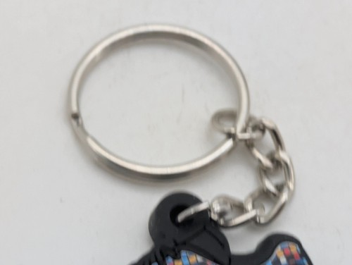 Multi Colored Tennis Shoe Keychain Plastic PVC Flexable - Picture 3 of 4
