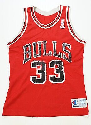 Rare Vintage CHAMPION Scottie Pippen Chicago Bulls NBA Rare Vintage CHAMPION Scottie Pippen Chicago Bulls NBA