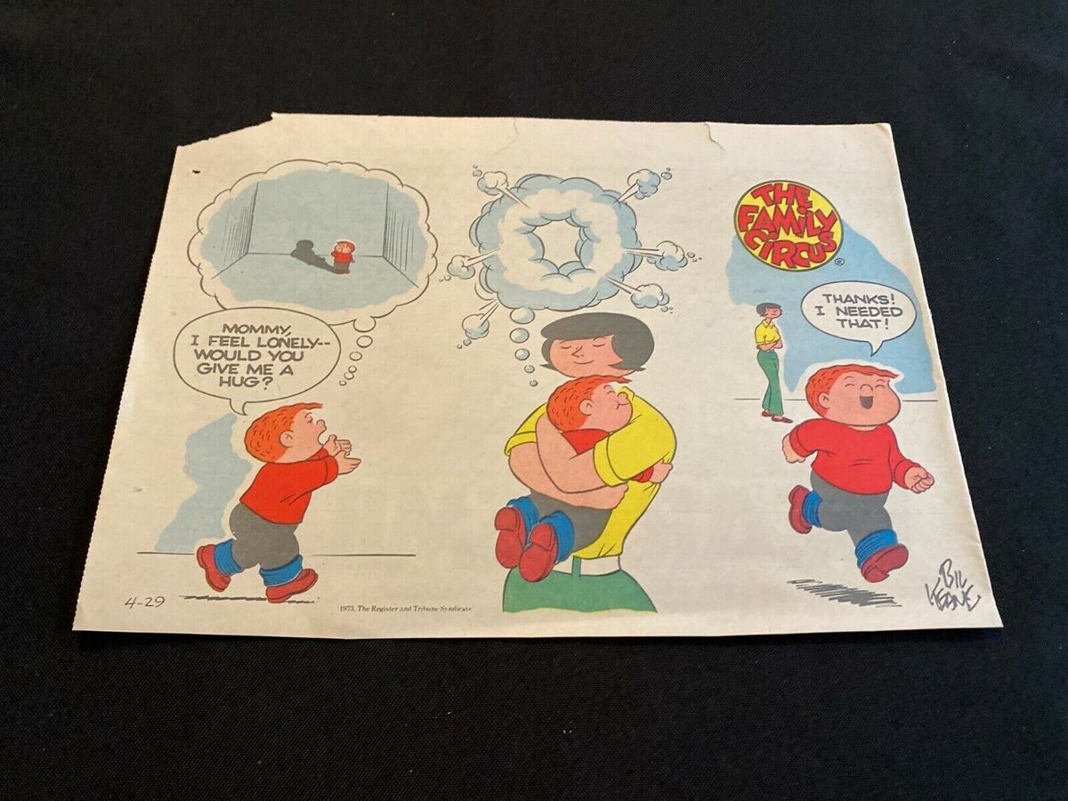 TH02 FAMILY CIRCUS by Bil Keane Lot of 15 Sunday Tabloid TH02 FAMILY CIRCUS by Bil Keane Lot of 15 Sunday Tabloid
