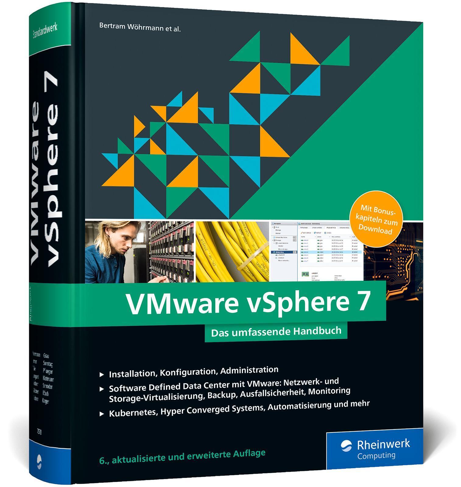 Thumbnail - Vmware Vsphere 7 | Bertram Wöhrmann (u. A.) | Buch | Rheinwerk