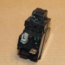 One Pushmatic Bulldog P250 2 Pole 50 Amp Main Breaker with Feet On Bottom BK#38