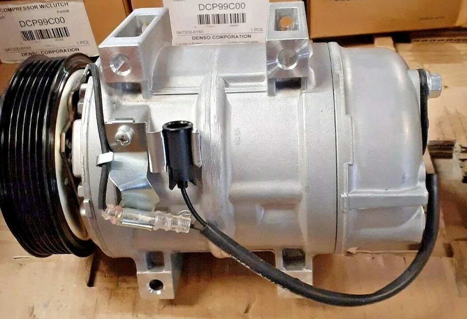 Compresor de aire acondicionado REMAN OEM Volvo S60 S80 V70 01-09 DKS17CH Valeo 10000187 Foto 2 de 4