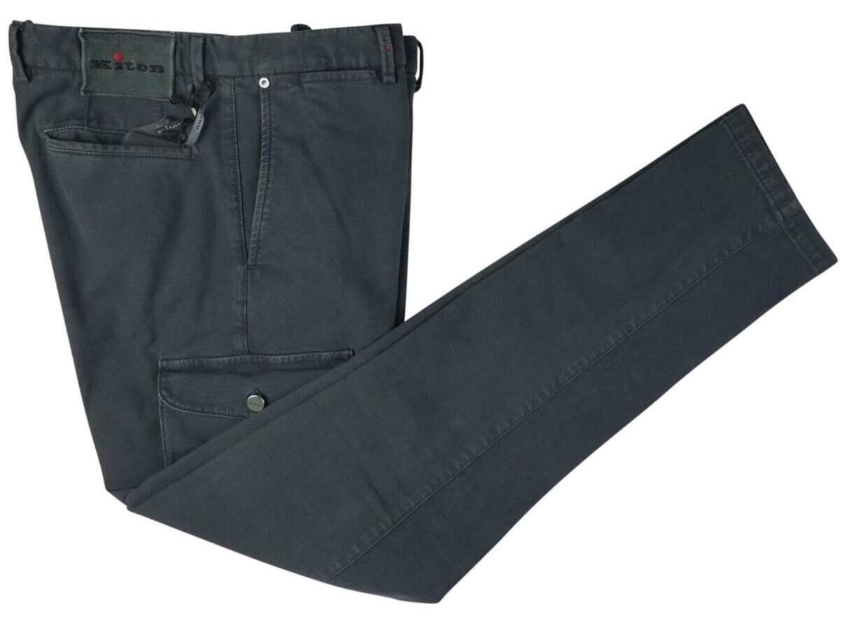 НОВЫЕ ДЖИНСЫ KITON ИЗ ХЛОПКА EA РАЗМЕР 33 US 49 EU TJ220 92590₽