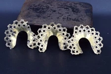 Antique Icon russia Orthodox silver 84 detail set vtg old Religious 19th century