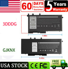 GJKNX 3DDDG Battery For Dell Latitude 5480 5580 5280 5490 5491 5580 5590 5591 US