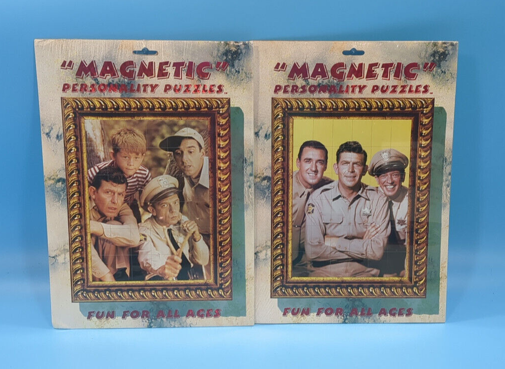 Magnetic Andy Griffith Show Personality Puzzles - Set of 2 1997 NEW Fife Goomer