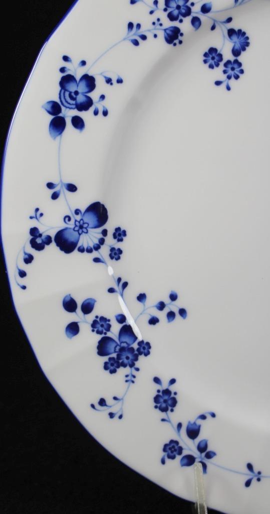 Noritake Elegance in Blue Set of 4 Salad Plates | eBay