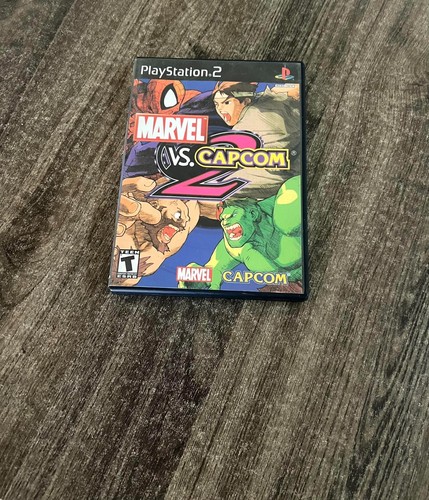 Marvel VS. Capcom 2 (Sony PlayStation 2, 2002) No Manual! Tested & Working! - Picture 5 of 7