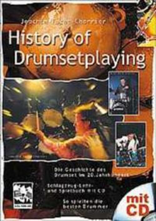 History Of Drumsetplaying Joachim Fuchs-charrier Broschüre 80 S.