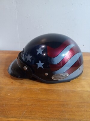 Vintage Harley Davidson Helmet 1998 Made In Italy Size S 56 With Bag | eBay