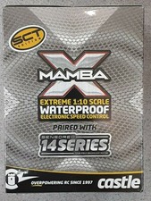 Castle Creations Mamba X SCT 1/10 Brushless Combo w/1410 Sensored Motor 3800Kv