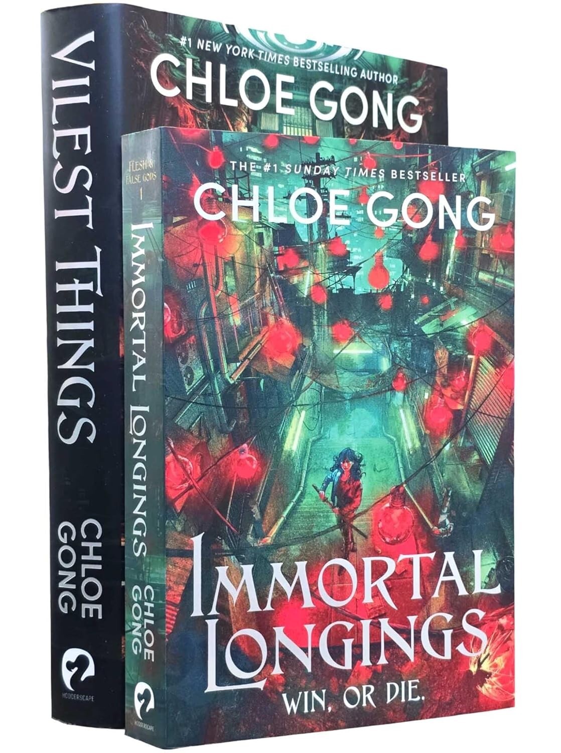 Flesh & False Gods Series 2 Books Collection Set by Chloe Gong Immortal Longing
