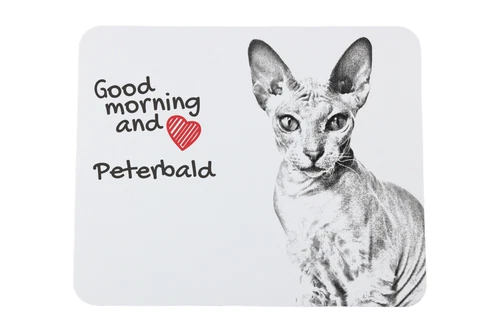 Peterbald muismat met kat Art-Dog