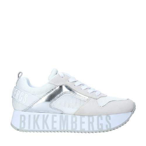 SCARPA LACCI - DONNA - Dirk bikkembergs - LORELY 100 WHITE/SILVER -  SINTETICO | eBay