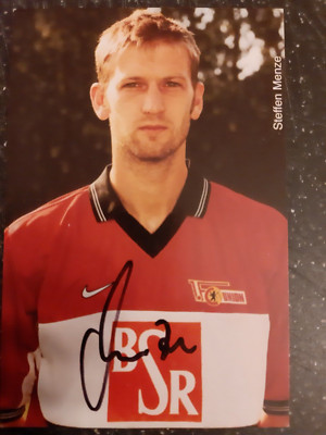 Postcard 1.FC Union Berlin Steffen Menze