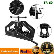 US Heavy Duty TR-60 Round Tube Roller Industrial Portable Tube Roll Bender NEW