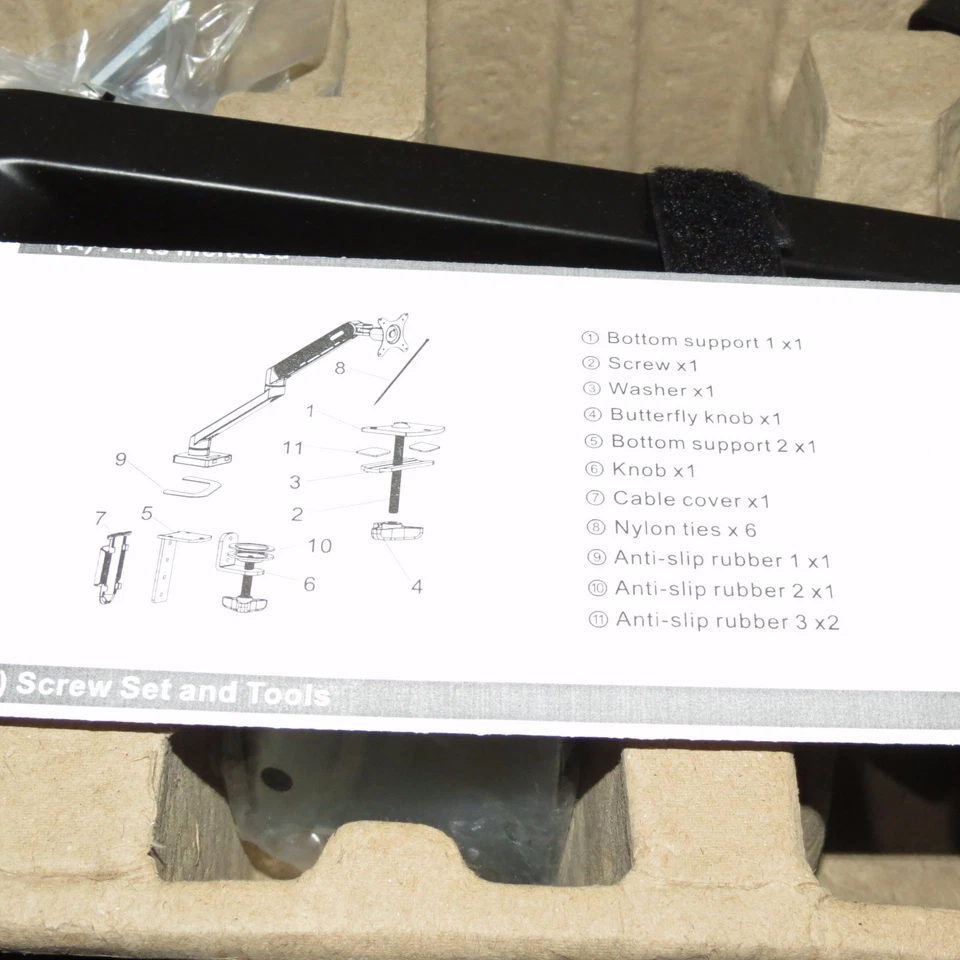 FLEXIMOUNTS F9 Desk Mount for 10"-30" Computer Monitor w/ Swing Monitor arm   - Image 3 of 3