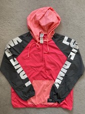NWT Victoria's Secret Pink Half Zip Packable Anorak Size XS/S