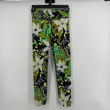 NWOT Nike Girls Dri-FIT Tropical Floral Leopard Print Athletic Leggings Size M