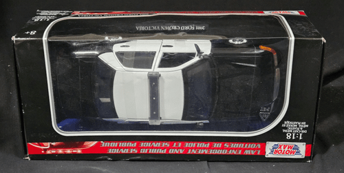 Motormax Law Enforcement & Public Safety 2001 Ford Crown Victoria 1:18 Dieca - Picture 5 of 5