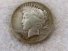 1921 Peace 90% Silver Dollar Rare Date VG Very Good Condition