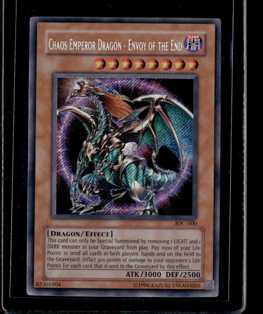 (8423) Chaos Emperor Dragon - Envoy of the End 1996 Yu-Gi-Oh! IOC-000