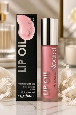 Rodial Plumping Collagen Lip Oil Gloss with Natural Oils 0.13 fl oz / 3.9g NIB