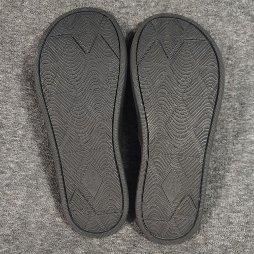 Chaco Chillos Slide Strappy Sports Sandals Mens 12 Black on Black Slip on - Picture 7 of 11