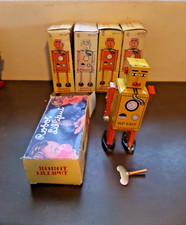 Robot Lilliput Orange Tin Space Windup Vintage Retro Collectible NEW Sweet Toy