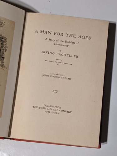 Lot Of 7 Antique Irving Bacheller Hardcovers Dated 1900 To 1919 - Imagen 12 de 22