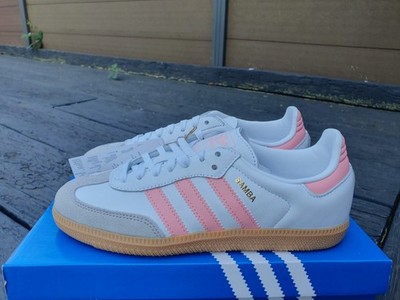 Adidas Samba OG J White Coral Pink UK 4,5 EUR 37 1/3 US 5 JP5480