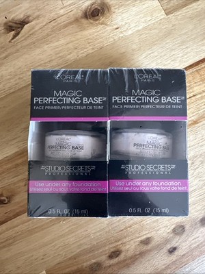 2 Loreal Magic Perfecting Base Face Primers 0.5 fl oz Studio Secrets #890