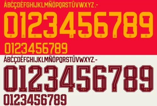 Name&Number Set For Spain World Cup 2026 Home/Away Football Soccer