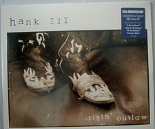 Hank III ? Risin' Outlaw Sealed Vinyl, LP,  Limited Edition, Clear W Black Smoke