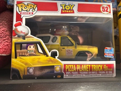 Funko Pop! Rides: Pixar - Pizza Planet Truck and Buzz Lightyear - Box Lunch (BL)