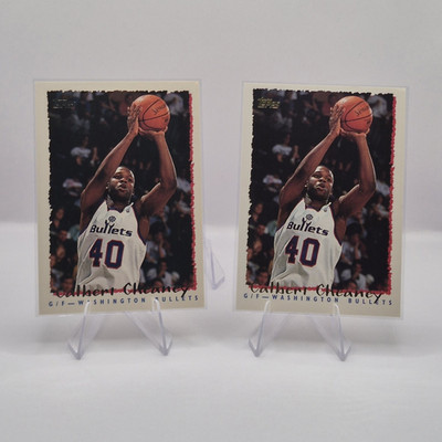 Topps 1994-95 #125 Calbert Cheaney (Gold and Silver Foil) Washington Bullets