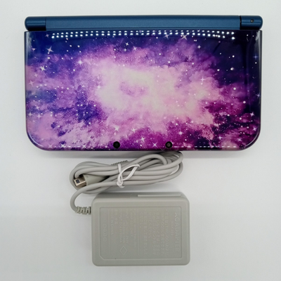 Excellent New Nintendo 3DS XL Galaxy Blue Purple New Screens +