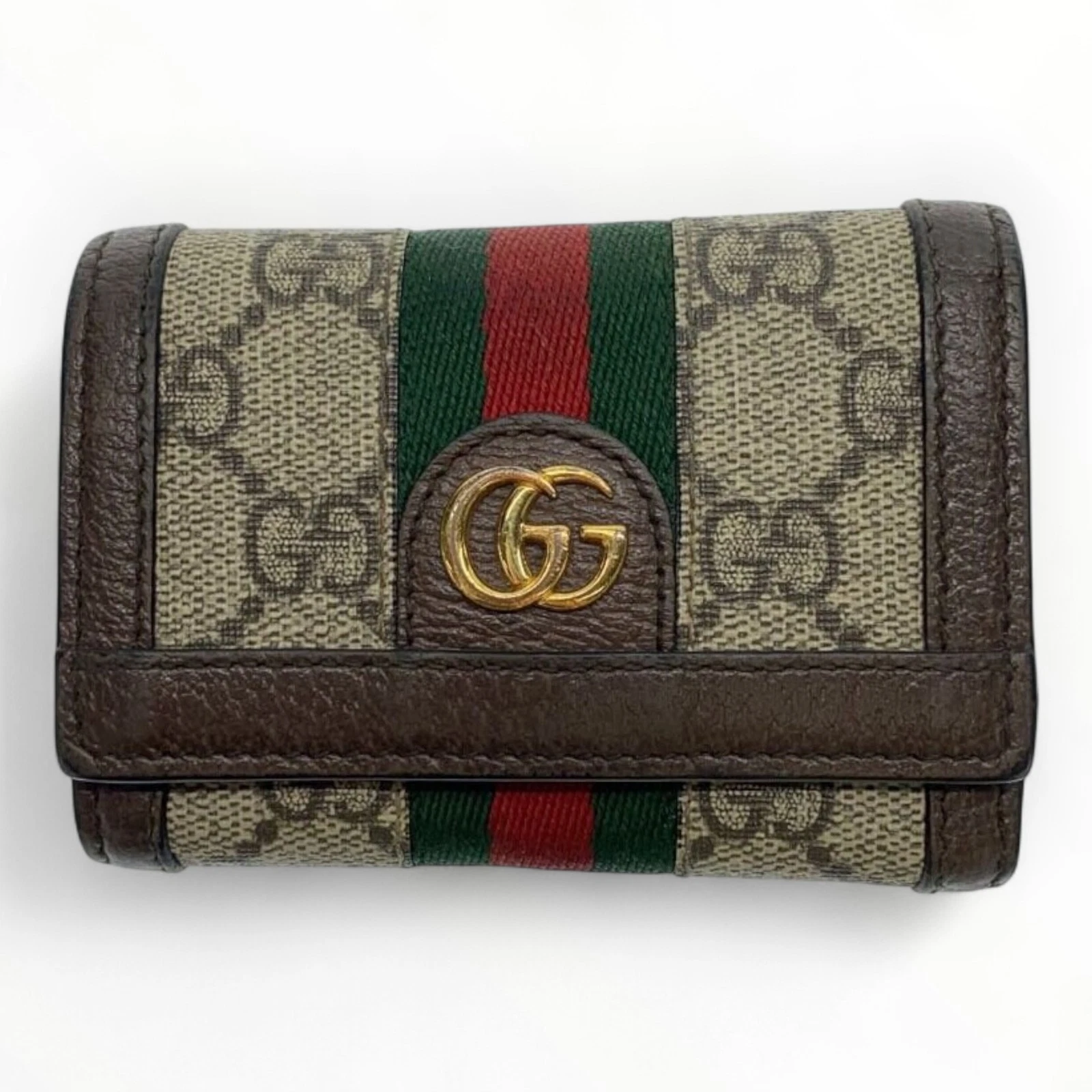 Portefeuille GUCCI triple pli Ophidia GG Supreme homme 9305