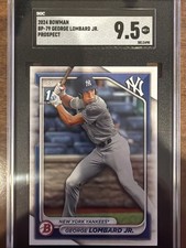 2024 Bowman Paper Prospects - George Lombard Jr (RC) SGC 9.5 Mint+
