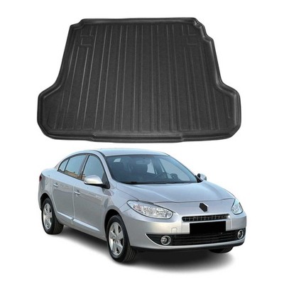 Kofferraumwanne Laderaumwanne für Renault Fluence 2010-2021 Gummi TPE Schwarz