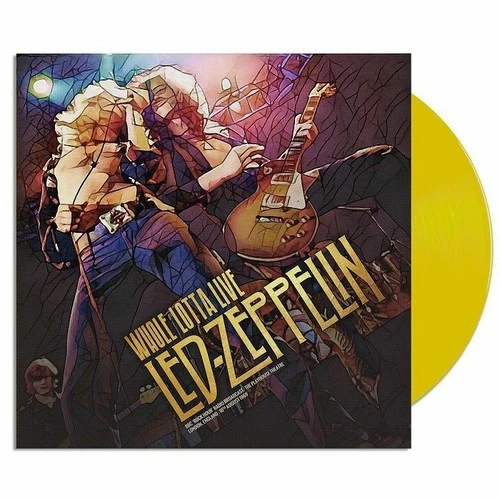 Led Zeppelin - Whole Lotta Live BBC Rock Hour London 1969 Yellow Vinyl LP SEALED
