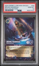 DISNEY LORCANA EN D23-D23 EXPO PROMO BRUNO MADRIGAL - UNDETECTED UNCLE PSA 10