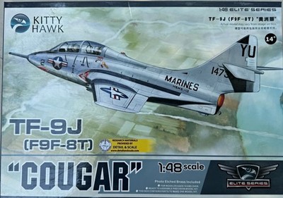 Kitty Hawk TF-9J (F9F-8T) Cougar 1/48 Airplane Kit Photo-Etch KH80729
