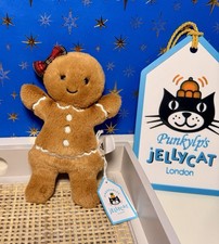 Authentic Jellycat   Jolly Gingerbread Ruby US Seller
